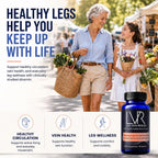 LVR Diosmin Suplemento, 570 mg, Apoyo para la Circulación y Bienestar de las Piernas, 30 días