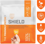 The Friendly Patch Shield - Parches de Apoyo Inmunológico con Vitamina D3, C y Zinc, 28 Unidades