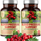 N1N Premium Blood Pressure Support con Espino Blanco e Hibisco, Suplemento Natural para la Circulación y Salud General, 90 Cápsulas