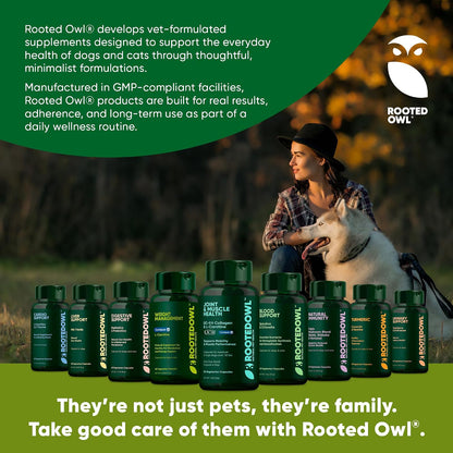 Rooted Owl® Cúrcuma para Perros y Gatos - – Ingredientes limpios: Evita productos con rellenos, sabores – Image 6