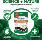 Vet's Best Snacks Masticables con Levadura de Cerveza y Ajo, Omega 3 para Perros, 60 unidades