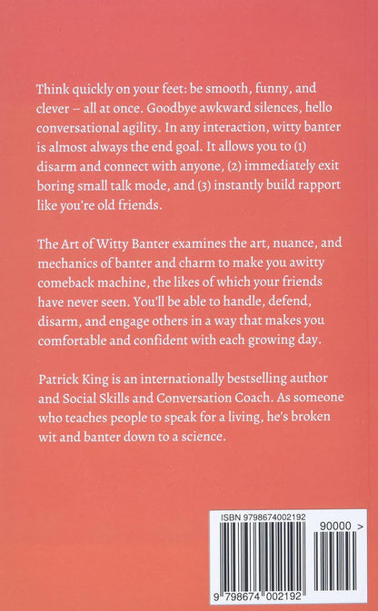 The Art of Witty Banter: Be Clever, Quick, & Magnetic (2nd Edition) (How to be More Likable and Charismatic) – Image 1