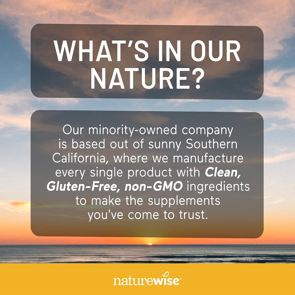 NatureWise Vitamina D3 10,000IU (250 mcg) - Alta Potencia para el Sistema Inmunitario y Función Muscular - No-GMO, Sin Gluten, en Aceite de Oliva Virgen Extra Ecológico (Mini Softgels, 30 Cápsulas)