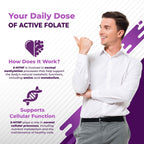 NURAFUSE Complejo B Activo con 5-MTHF, Vitamina B12, B6, Magnesio y Pimienta Negra – Apoyo para el Bienestar Cerebral, Salud Cardíaca y Nerviosa