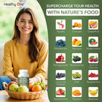 Fruits & Veggies Formula - 27 Frutas y Verduras Enteras Ecológicas - 60 Cápsulas (30 Días)