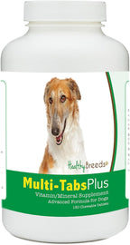Healthy Breeds Borzois Multi-Tabs Plus - Comprimidos masticables (180 uds)