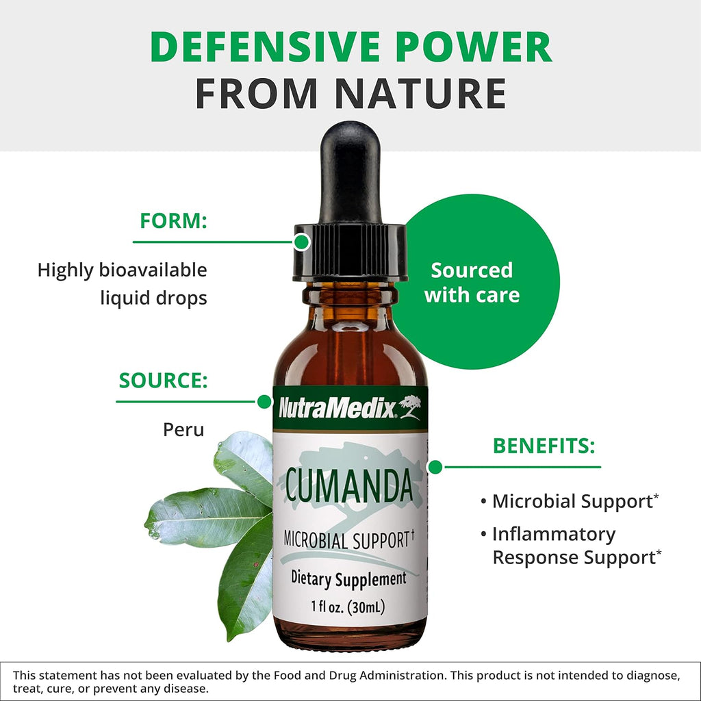 NutraMedix Cumanda - Tintura de Corteza de Huacapurana - 30 ml