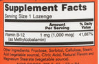 Now Foods Brain B 12 1000 mcg Pastillas Sublinguales, 100 unidades