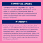 Nutramax Proviable Probióticos para Perros y Gatos, Suplemento Digestivo Diario con Múltiples Cepas Bacterianas, 30 Cápsulas