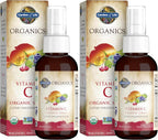 Garden of Life Organics Spray de Vitamina C con Amla Berry - Sabor Naranja Mandarina, 60 ml