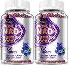 Wanish NAD Liposomal 500 mg – Nicotinamida para Mujeres, Vegano, Sin Azúcar
