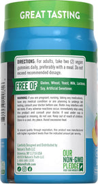 Nature's Truth Gominolas de Biotina 10000mcg | 50 Unidades | Vegano, Sin Gluten, Sabor Melocotón