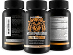 Max Alpha X10ND Ultra Prostate - Apoyo Prostático para Hombres con Vitamina D, Ginseng, Té Verde y Zinc