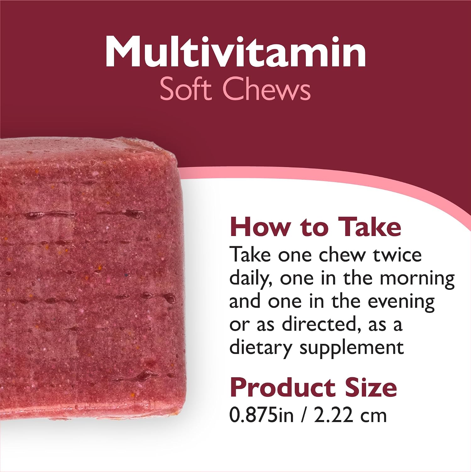 Celebrate Vitamins Multivitamínico Bariátrico Soft Chew - Fresa (60 unidades)