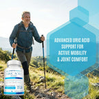 Approved Science Uric Acid Flush – Complemento con Cereza Ácida, Cúrcuma y Cardo Mariano – 60 Cápsulas Veganas