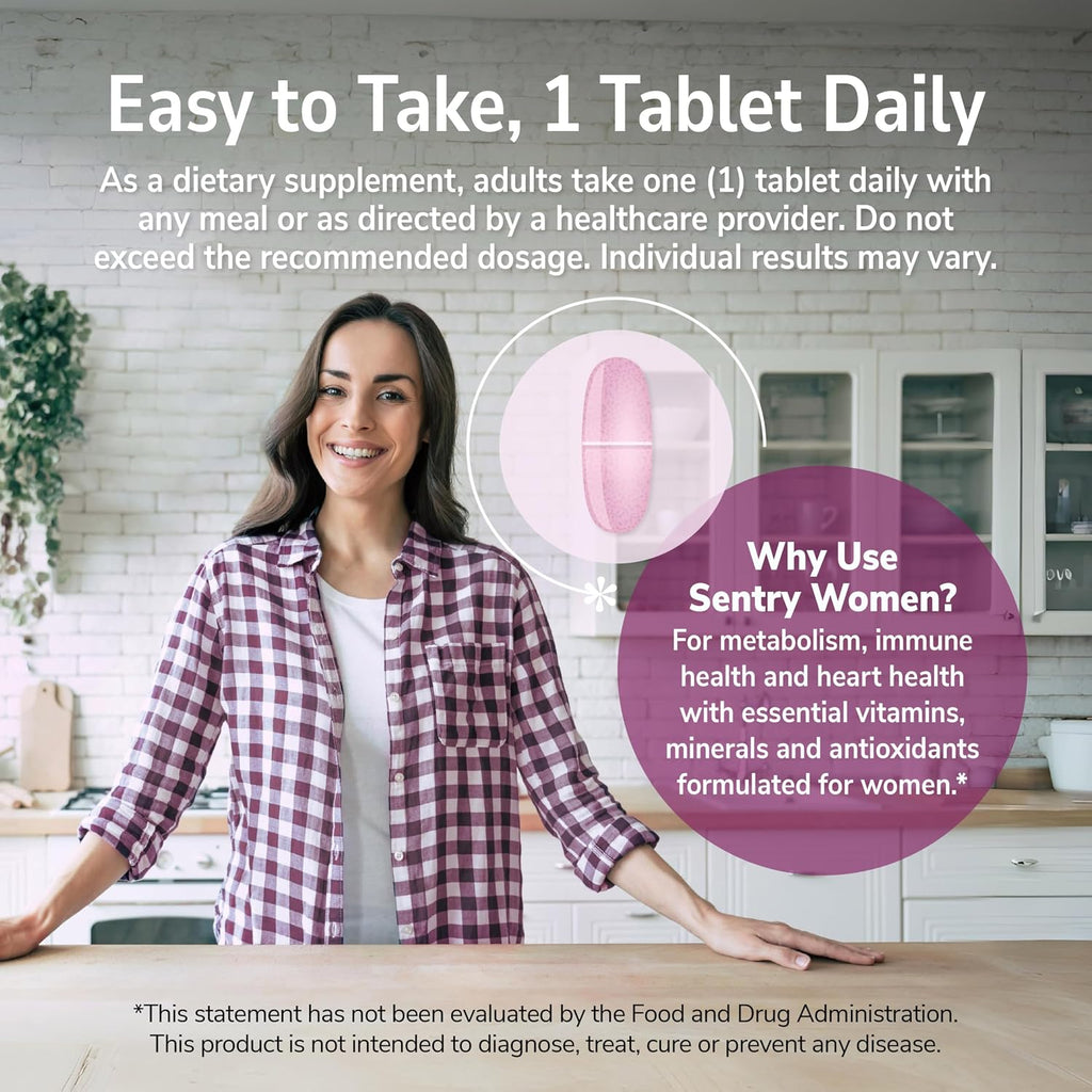 21st Century Sentry Multivitamínico para Mujeres, 120 Comprimidos