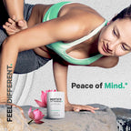 Codeage Meditate Vitaminas+ Suplemento - CognatiQ, DHH-B, GABA, Ashwagandha, Setas Orgánicas, Arándanos - 60 Cápsulas