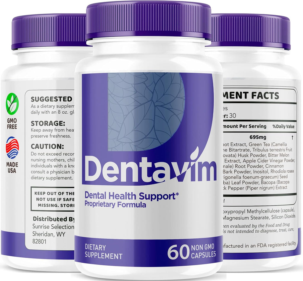 Dentavim 120 Cápsulas (2 Pack) - Suplemento Natural para la Protección Oral