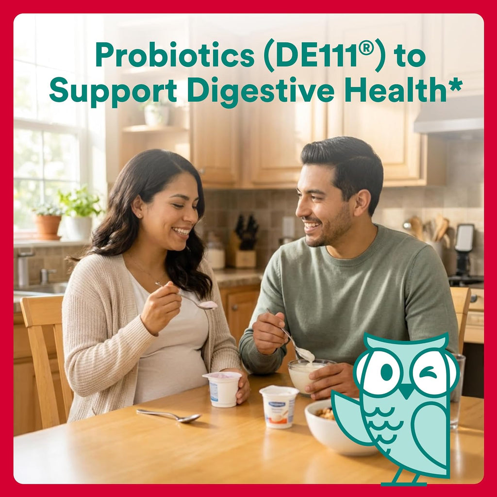 SmartyPants Vitaminas Prenatales Orgánicas para Mujeres - Gominolas Multivitamínicas con Probióticos, Metilfolato, Omega 3 (ALA), Vitamina D3, C, B12, B6, A, K2, Zinc y Colina - 120 unidades (30 días)