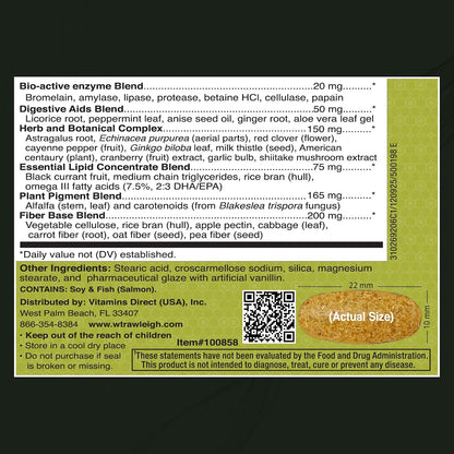 Rawleigh All-in-One Daily Nutrition Complex – Enzimas digestivas: Como amilasa, bromelina y papaína, que favorecen – Image 8