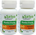 Kutki Forte 500 mg Cápsulas | Extracto de Picrorhiza Kurroa | Pack de 2 x 60 Cápsulas