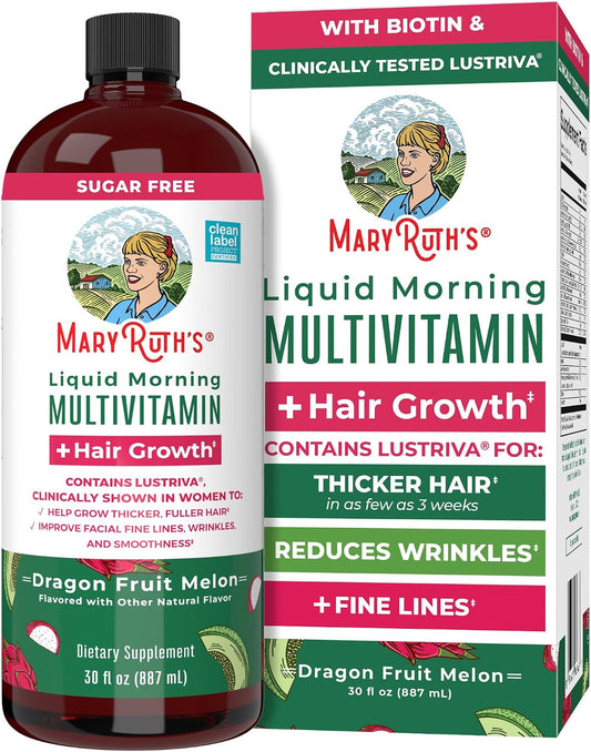MaryRuth's Multivitamínico Líquido para Mujeres con Biotina 10000mcg - 887 ml
