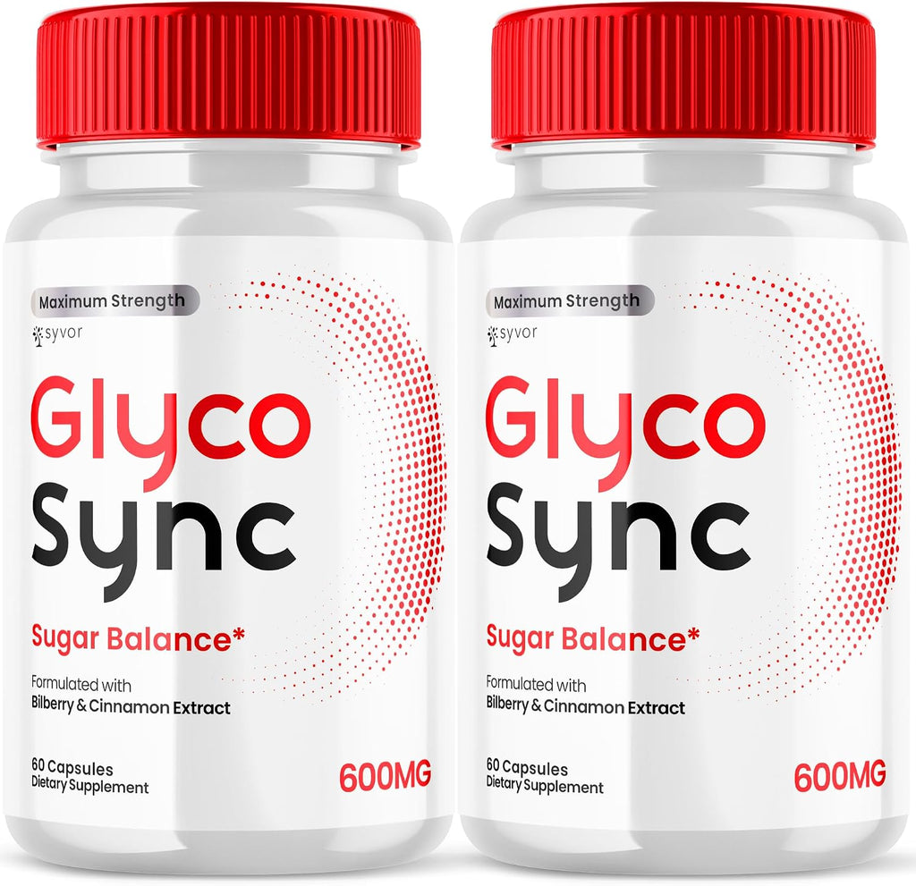 Glyco Sync Cápsulas - Pack de 2 - Fórmula Avanzada para Articulaciones (120 Cápsulas)