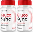 Glyco Sync Cápsulas - Pack de 2 - Fórmula Avanzada para Articulaciones (120 Cápsulas)