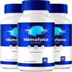 Memoforce Brain – Cápsulas Avanzadas para Memoria y Enfoque (3 Envases)