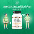 Lean-N-Wise Apoyo Digestivo y Energético con Café Verde, Hibisco, Hierba Luisa y Citrato de Magnesio | Fórmula Vegetal para el Bienestar Diario (60 Cápsulas)