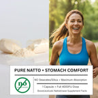 Nattokinasa 4000 FU - 100 Cápsulas Veganas - BoostCeuticals