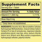 Vitamina C 1000 mg con Escaramujo, 250 Comprimidos