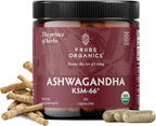 TRIBE ORGANICS Ashwagandha KSM-66 Orgánica 600mg - 90 Cápsulas
