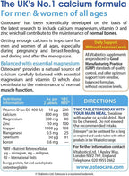 Osteocare 30 Comprimidos - Vitabiotics