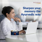 Patanjali Divya Memorygrit 20 Comprimidos - Suplemento Ayurvédico para la Memoria, Enfoque y Salud Cerebral
