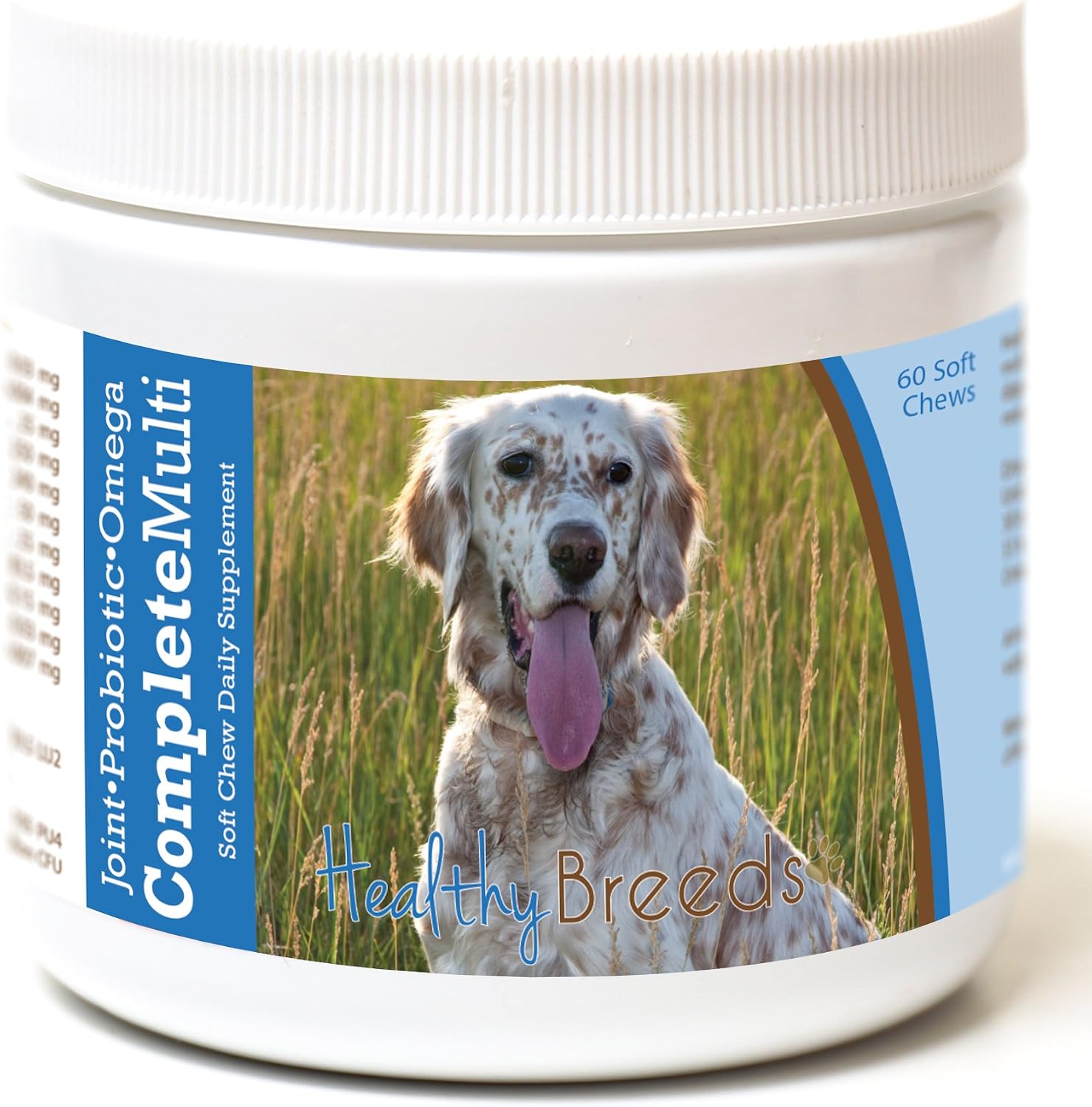Healthy Breeds English Setter Multivitamínico Todo en Uno - 60 Galletas Blandas