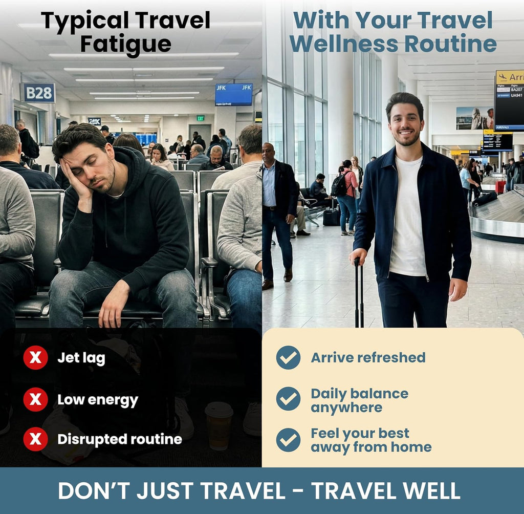 TravelVita Natural Travel Pills - Complemento para viajes (30 días)