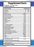 Dog Ultra Vitamins - Multivitamínico para perros con vitaminas y minerales - 270 comprimidos masticables (3 frascos)
