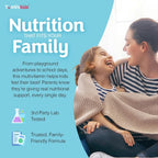 YUM-V'S Kids Multivitamin with Iron - Multivitamínico infantil masticable con hierro - 120 comprimidos (2 unidades)