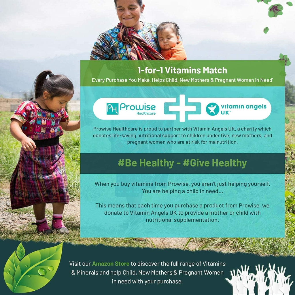 Multivitamínico con Hierro de Prowise Healthcare – 180 Comprimidos (6 Meses de Suministro)
