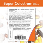 Super Colostrum 500 mg – 90 Cápsulas Veganas – NOW Foods