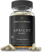 Florida Herbal Pharmacy Cápsulas de Extracto de Albaricoque 20:1 (120 Cápsulas, 500 mg por Cápsula)