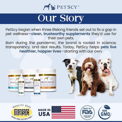 Probióticos en Masticables para Perros - PetScy - 30 Chews – Image 3