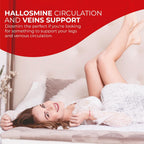 Hallosmine Ultra - Diosmin 500mg y Hesperidin 150mg - 60 cápsulas