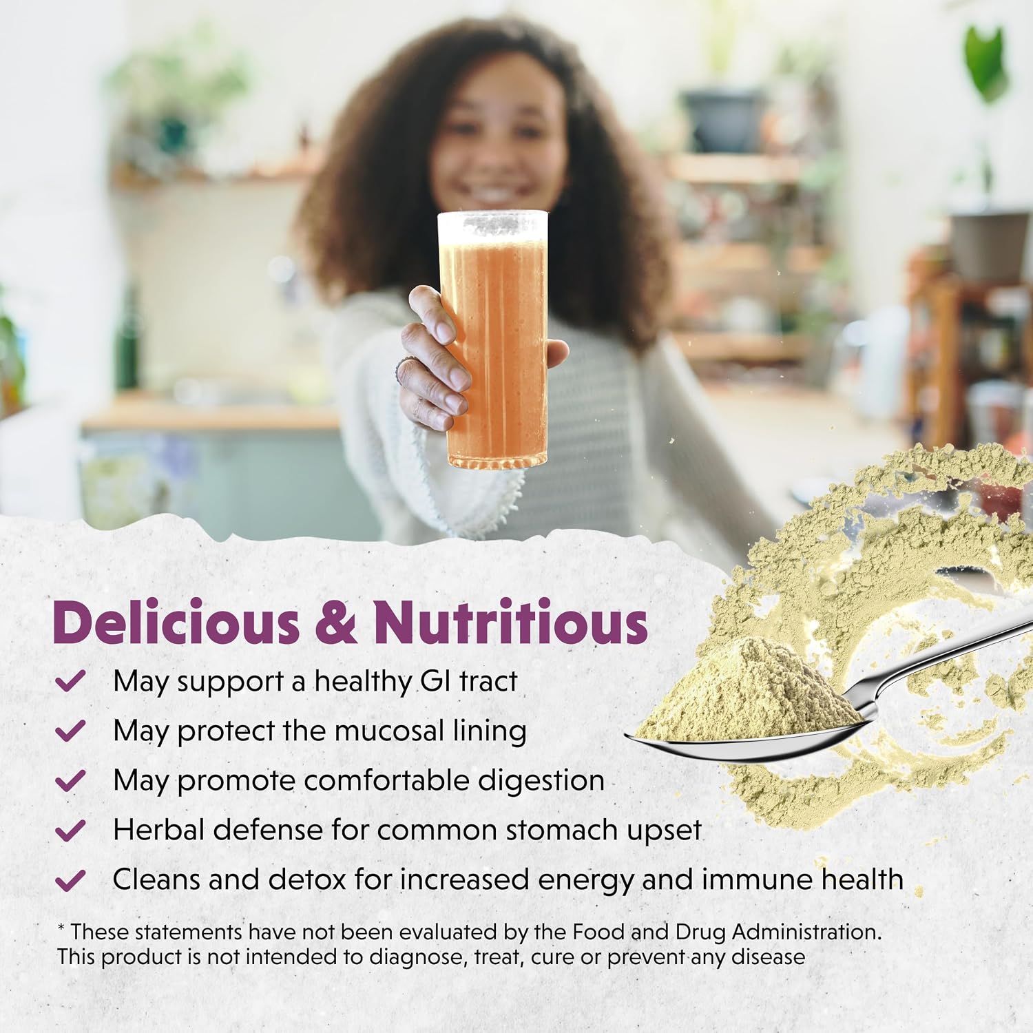 Barlean's Polvo de Salud Intestinal, Mezcla de Fibras y Apoyo Digestivo, Sabor Bayas Mixtas, 180g