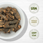 Evergreen Herbs Black Sarsaparilla Zarzaparrilla Negra 8 oz - Raíz de Smilax