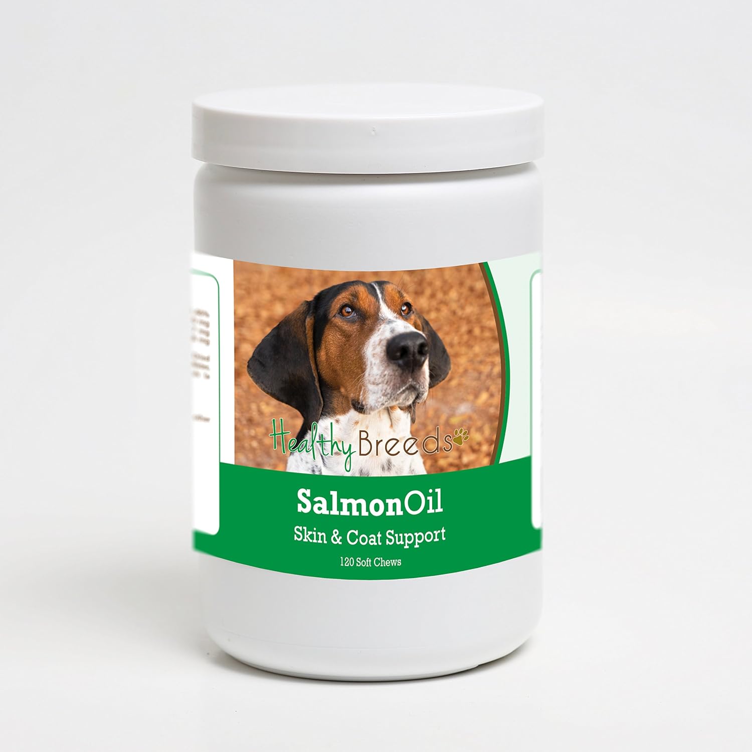Healthy Breeds Salmon Oil Soft Chews para Perros 120 Unidades