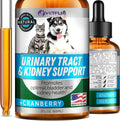 Vetflix Suplemento Líquido para Vías Urinarias y Riñón para Perros y Gatos, 59 ml