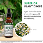 NutraMedix Mora Yarrow Extract - Extracto de Milenrama, Hojas de Mora y Corteza de Capirona (30 ml)