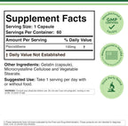 Pterostilbeno 100 mg, 60 Cápsulas - Complemento Alimenticio Antioxidante